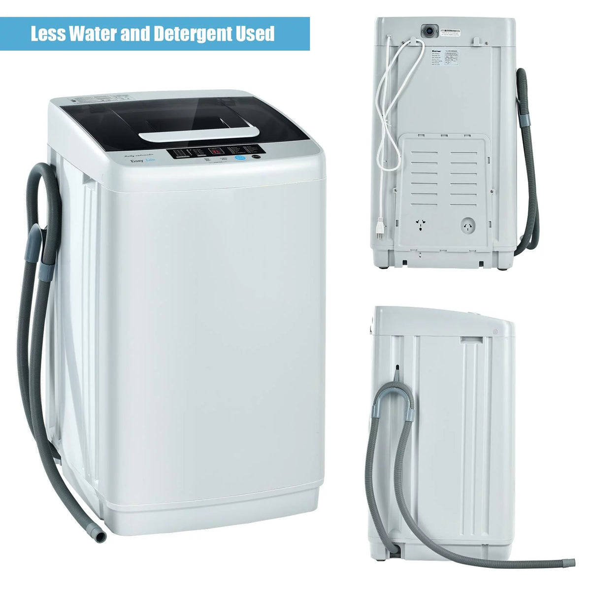 8.8lbs Portable Automatic Washing Machine O627