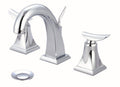 Polished Chrome Two Handle Widespread Faucet L647