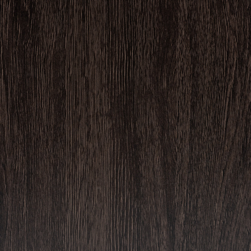 Dark Brown Wood and Black Metal 2-Drawer Nightstand V88788