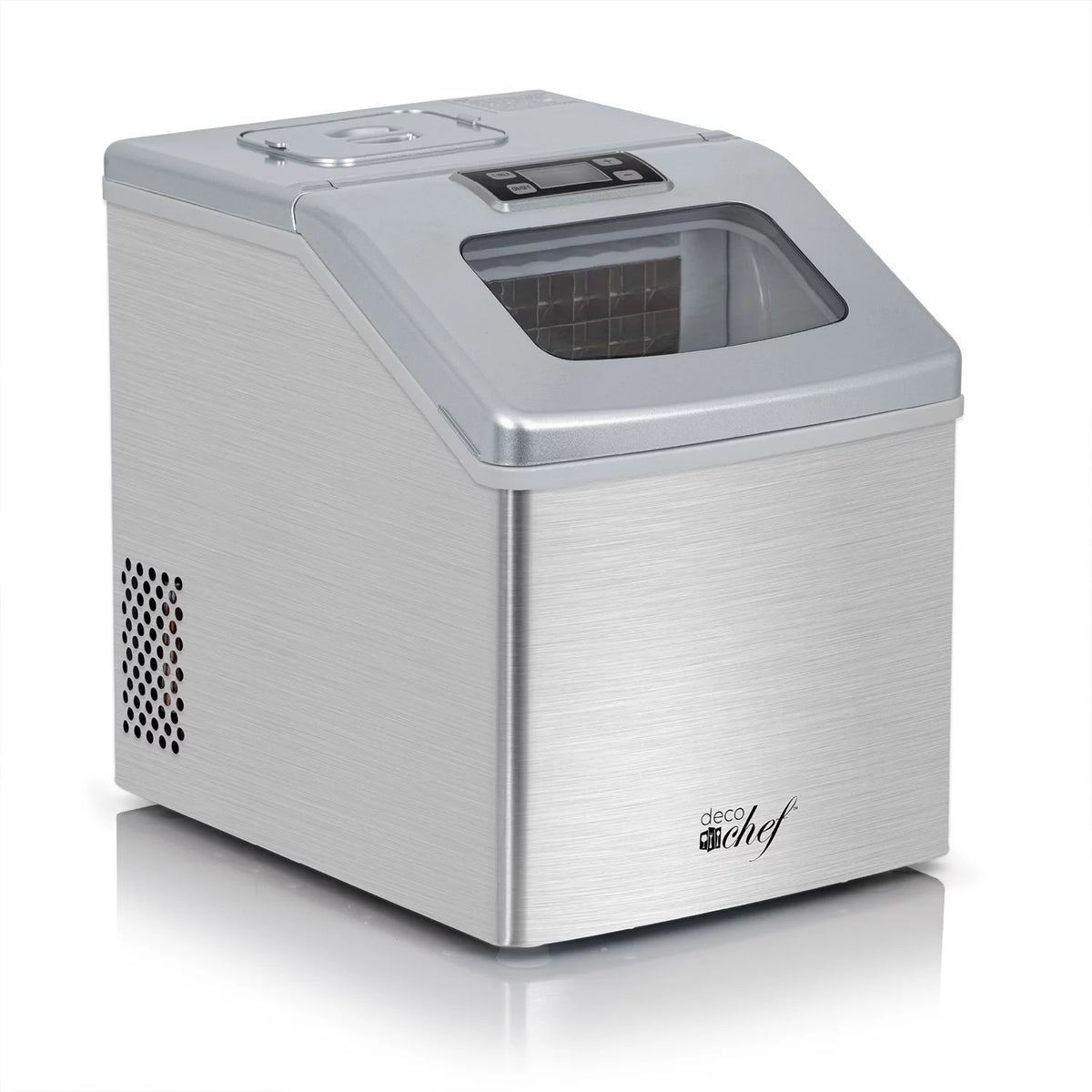 40 LB Stainless Steel Countertop Ice Maker N8588