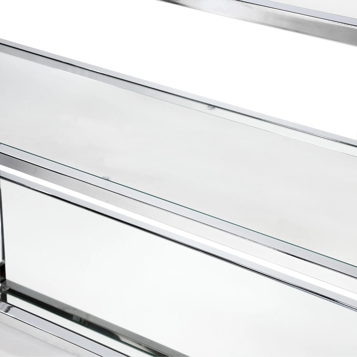 Glass Top Console Table K873
