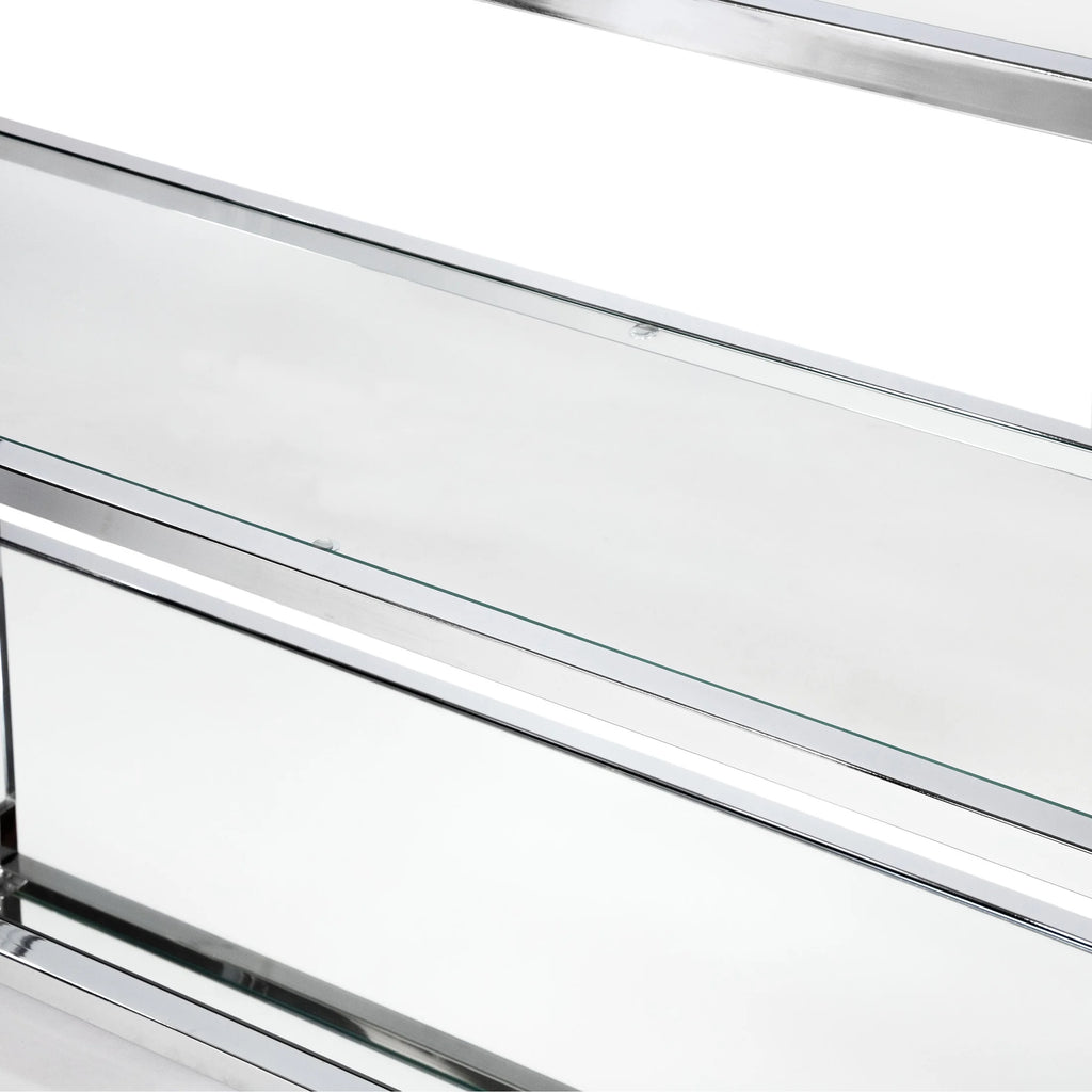 Glass Top Console Table Z2011