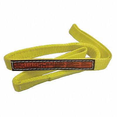 Web Sling Eye Eye 18 ft L 4100 lb Cap S76381