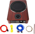 8'' 600W Under Seat Car Active Sub Woofer Speaker Stereo Bass Audio Powered Amp F753