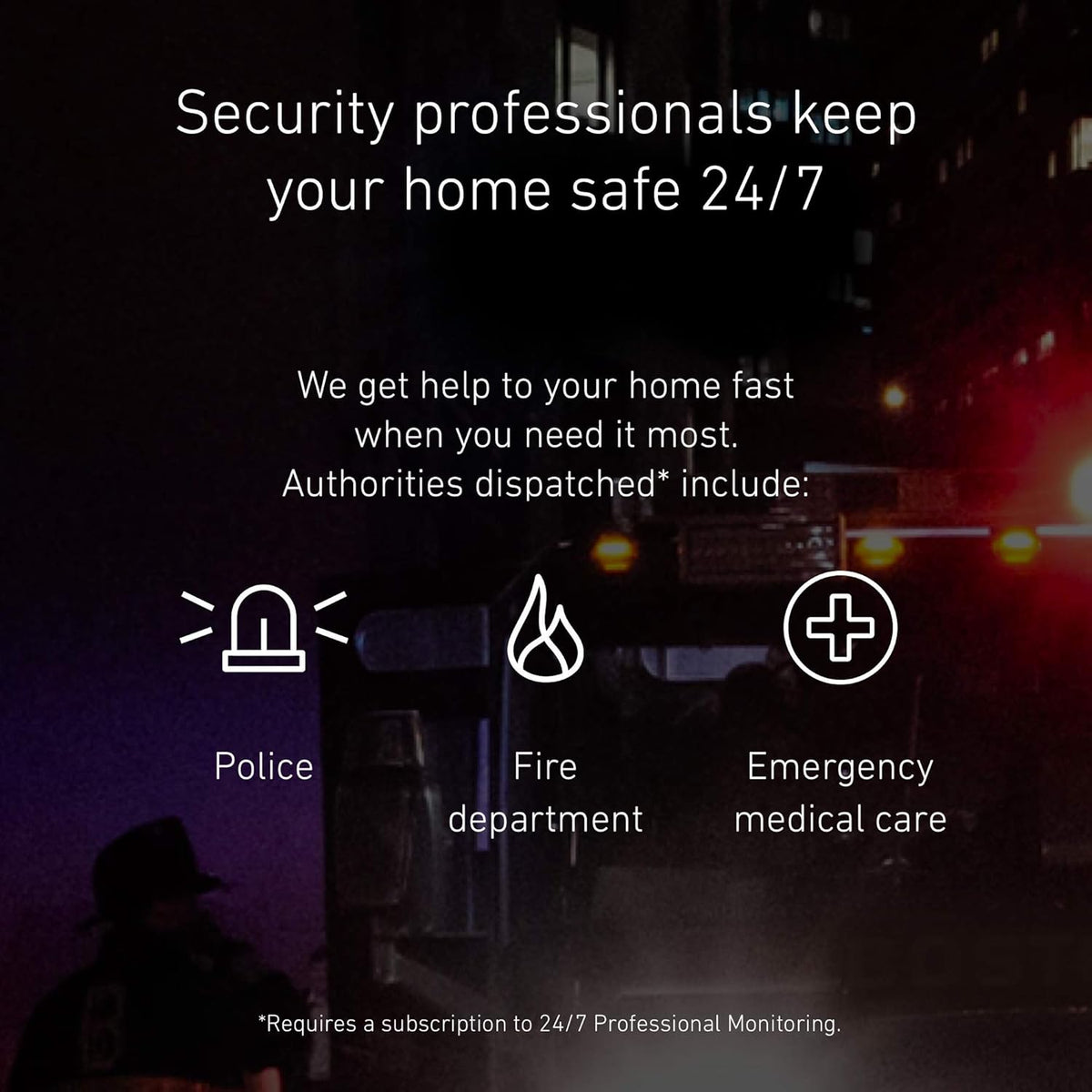 9 Piece Wireless Home Security System with HD Camera W190