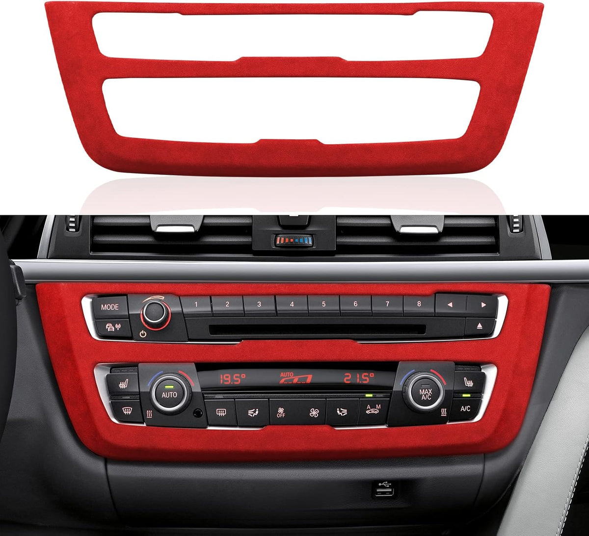 Car Dashboard Panel Frame Cover Trim Sticker Interior Decoration B179536