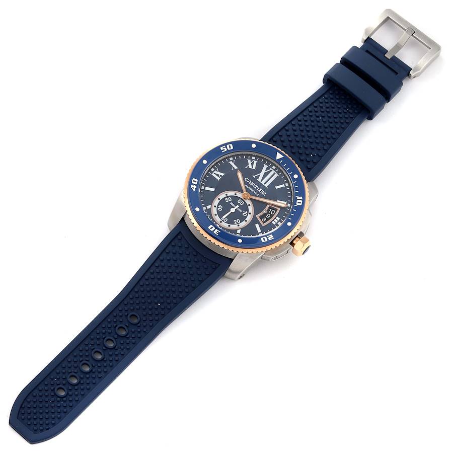 Rose Gold Mix Blue 42mm A65792