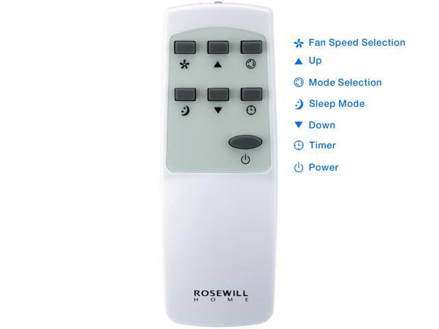 Portable Air Conditioner Fan & Dehumidifier, 3-in-1 D7494