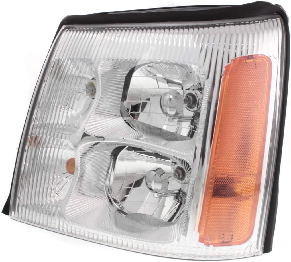 Cadillac Escalade Headlight 2002 Driver Side Halogen K402