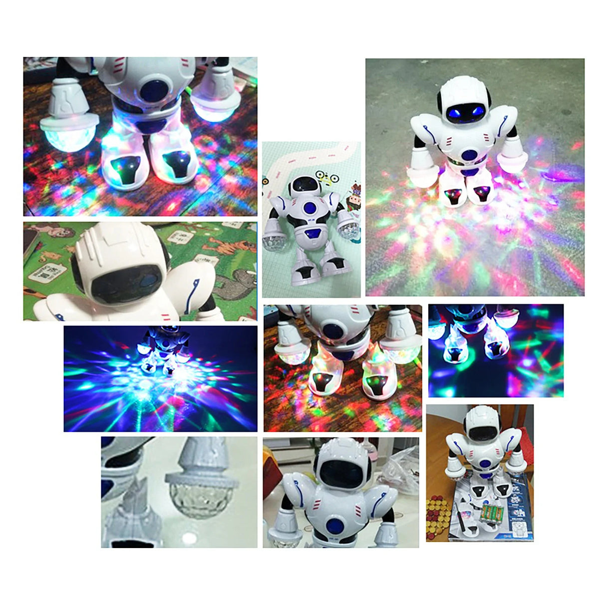 Electric Dancing Robot with Music and Light Z4581