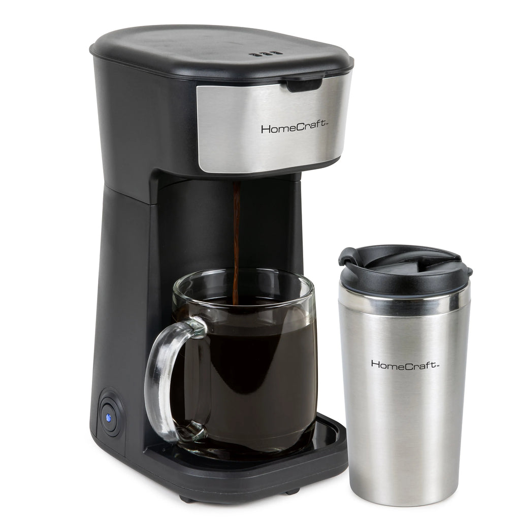 Single Serve Coffee Maker with Travel Mug L659