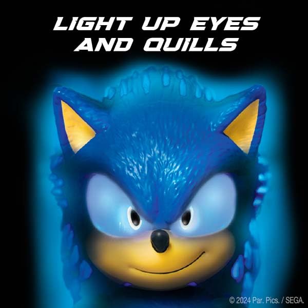 Talking Sonic 12-Inch Figure with Light-Up Eyes and Quills M43686