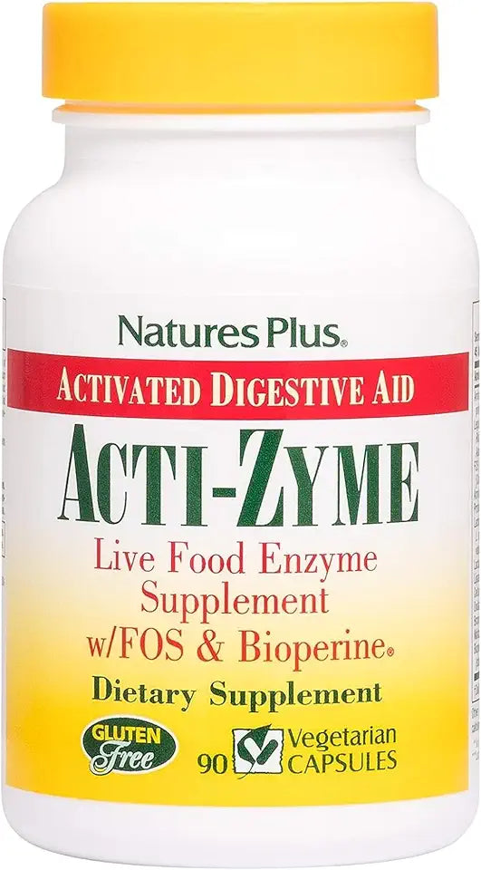 90 Vegetarian Capsules Digestive Enzymes Supplement V166
