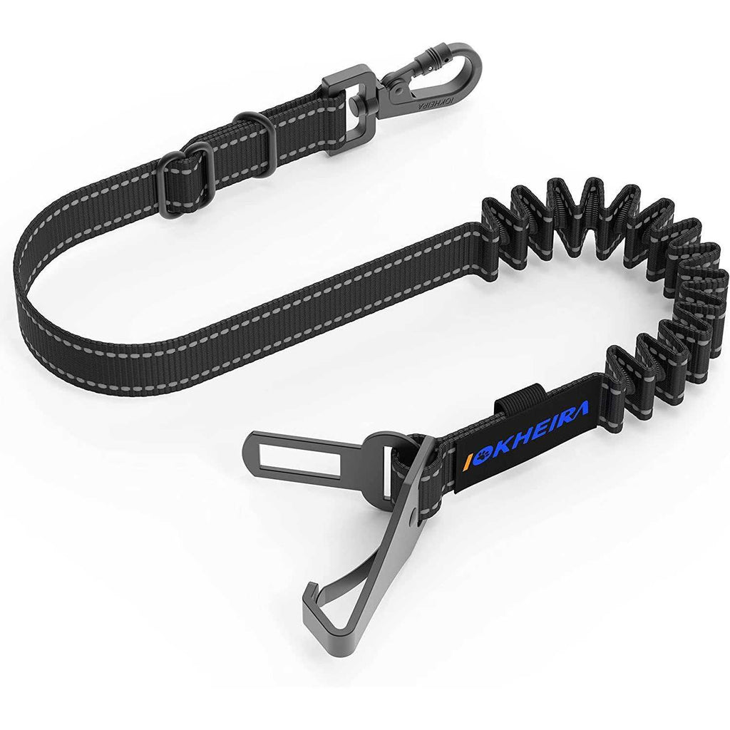 Dog Seat Belt Car Harness Reflective Bungee Z194595