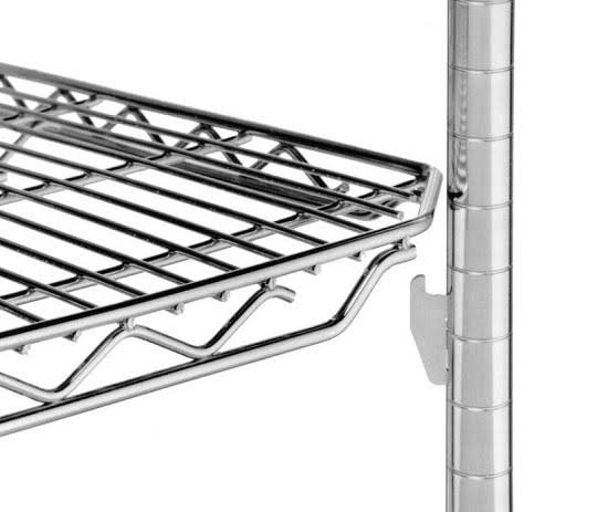 Smoked Glass Wire Shelf R180