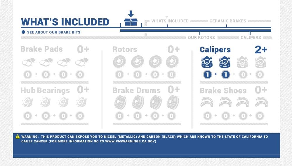 Caliper Assembly Pair Set I6153