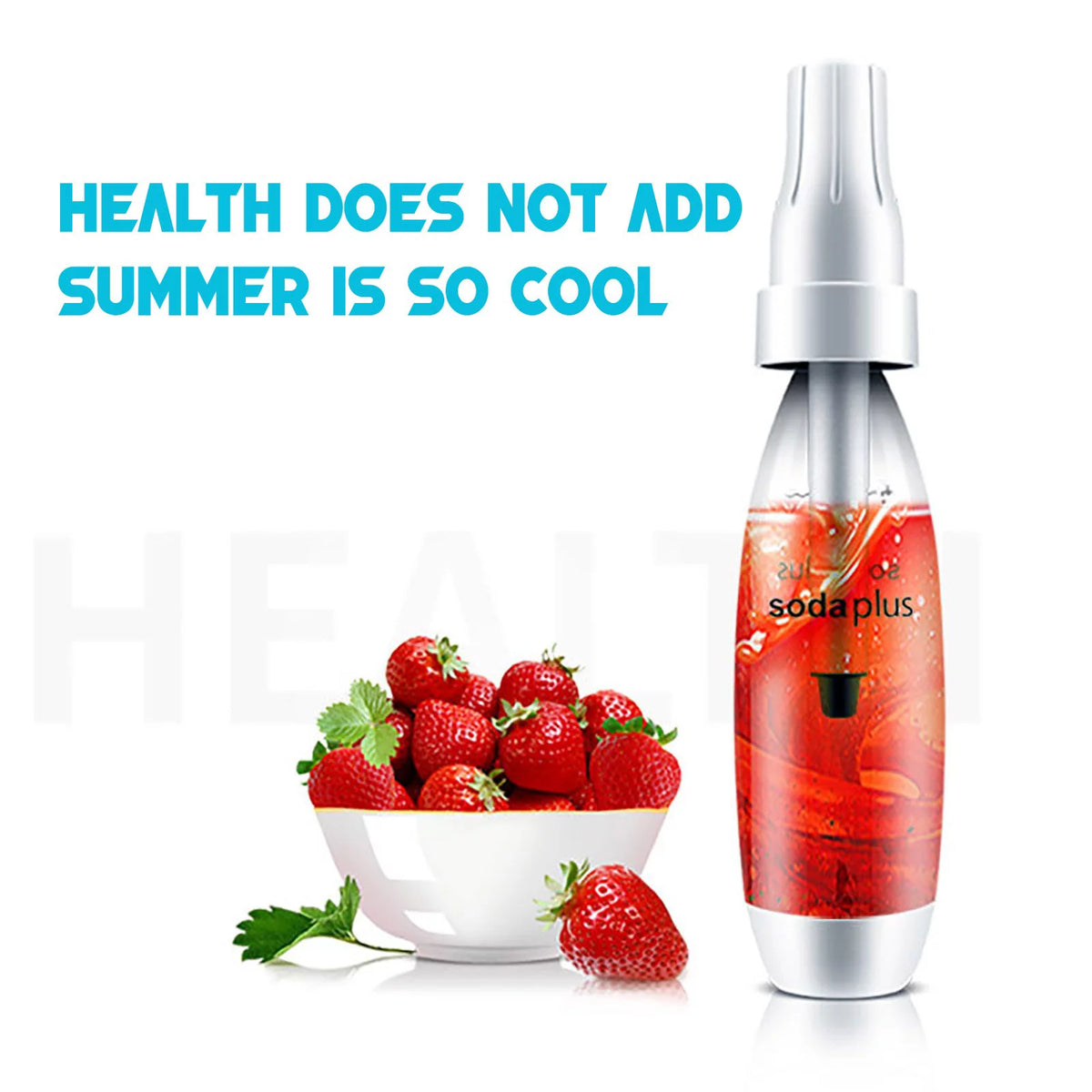 Portable S-oda Machine with Carbonation Bottle V445906