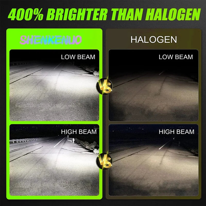 6000K White HID Xenon Headlight Bulbs 2pcs H2518