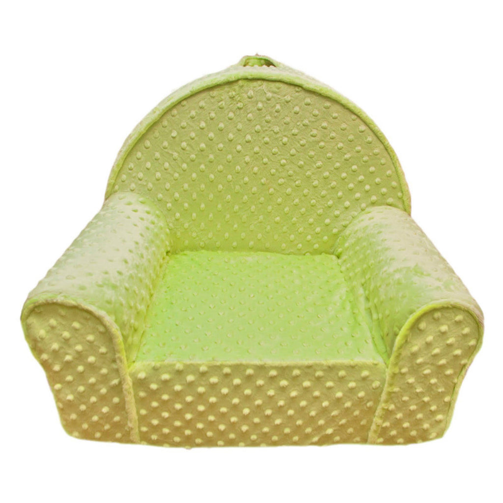 Green Minky Dots Chair M197771