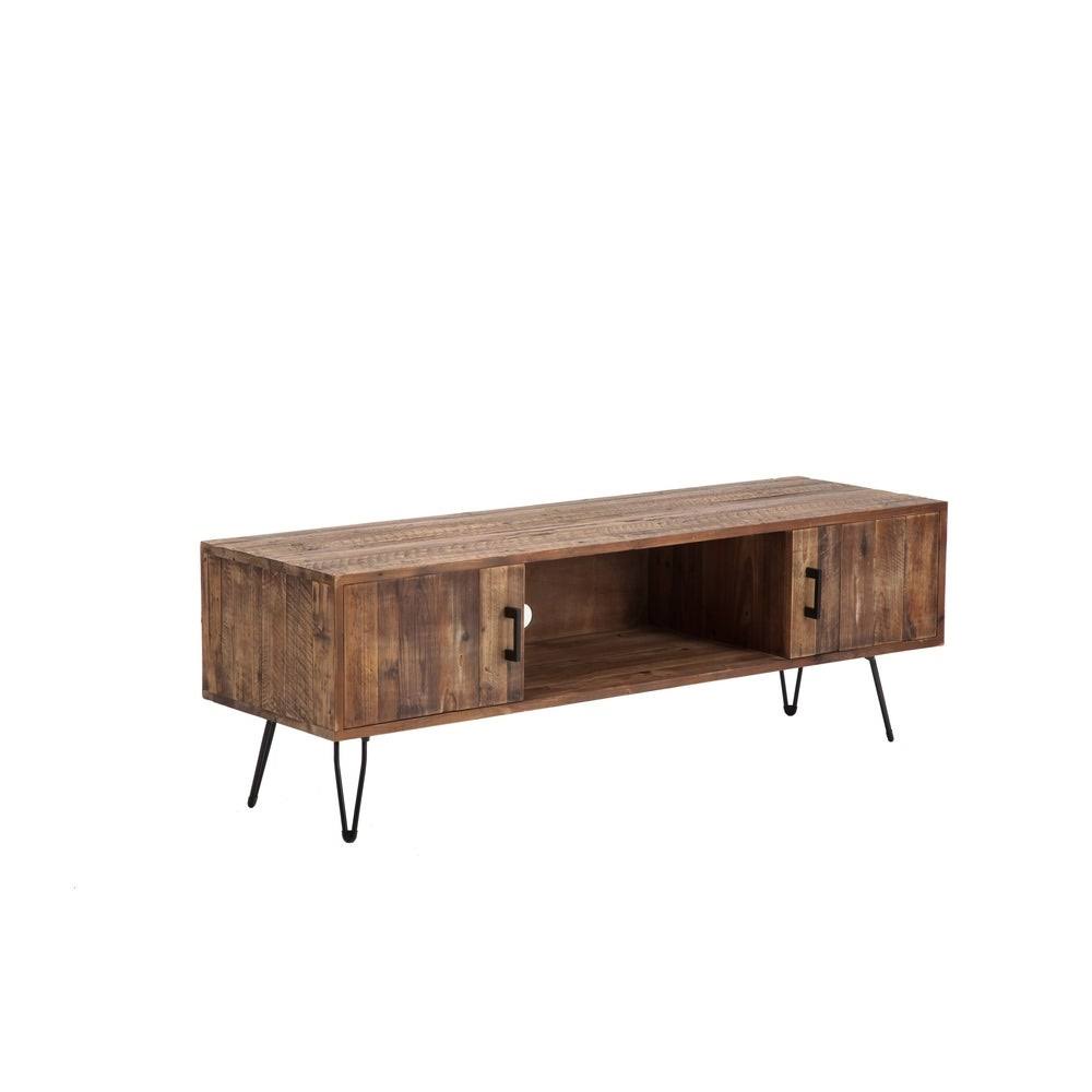 Carbon Black Media TV Stand D27162