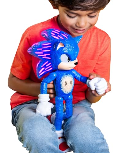 Talking Sonic 12-Inch Figure with Light-Up Eyes and Quills M43686