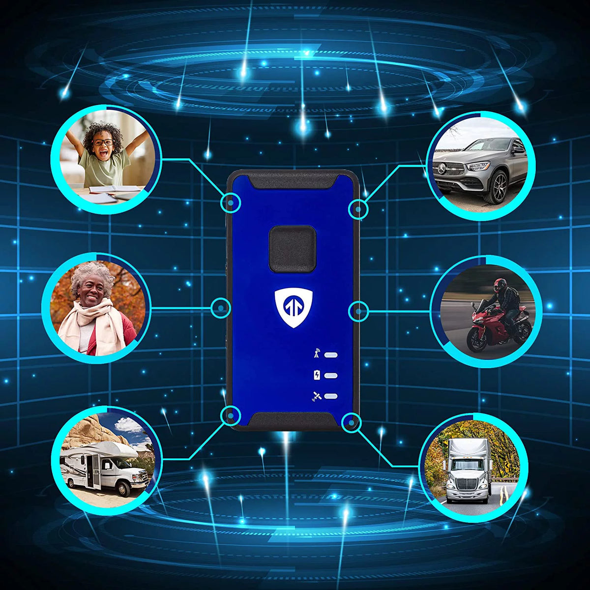GPS Tracker with Magnetic Case D891119