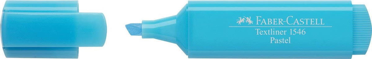 10 Fluorescent Textliner Markers Pastel Blue G97697